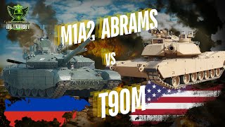 Which tank is superior M1A2 Abrams or Russian T90M [upl. by Lectra]