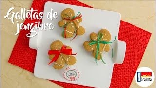 Receta de Galletas de Jengibre  Nacarina [upl. by Attelra]