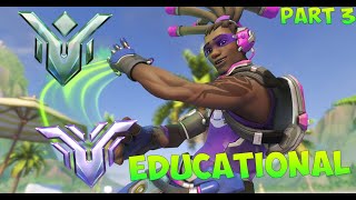 EDUCATIONAL Unranked to GM Support Finale  Overwatch 2 [upl. by Amathist]