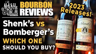 Shenks Homestead Bourbon amp Bombergers Declaration Bourbon Reviews Which one should you buy [upl. by Gertie584]