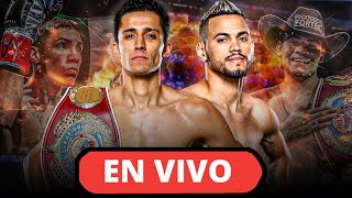 Divino Espinoza vs Robeisy Ramírez 2  Vaquero Navarrete vs Oscar Valdez  Narración EN VIVO [upl. by Dustie]