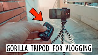 BEST GORILLA TRIPOD WITH BLUTOOTH REMOTE  UNBOXING REVIEW  GORILLAPOD FOR VLOGGING IN HINDI [upl. by Neyud]