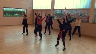 Chorégraphie flash mob quotune Jonquille pour Curiequot [upl. by Alcot]