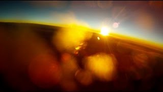 Stratos eye  Sunrise view from the stratosphere 31500 m GoPro HD AtmosphericSpace Balloon [upl. by Spada717]