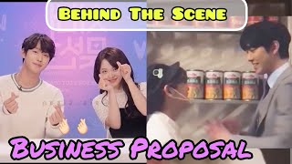 BTS Kim Sejeong Ahn Hyo Seop 🐥 Behind The Scene Business Proposal shorts fyp short bts kdrama [upl. by Orbadiah676]