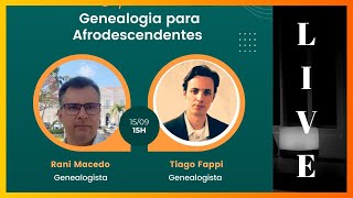 LIVE GENEALOGIA DE AFRODESCENDENTES [upl. by Gray]