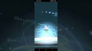 Vanillite Evolves to Vanillish  Pokemon go pokemon nintendo pokemongo pokémon pikachu [upl. by Bordie]