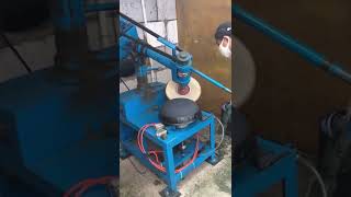 steel ball or sphere surface sand band polishing machine [upl. by Kalinda]