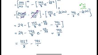 Definite and Improper Integrals  Application Questions [upl. by Leibrag]