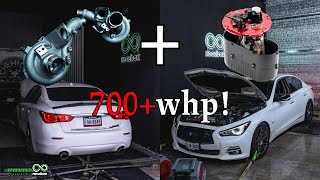 Z1 VRX70B Turbos  AMS Dual LPFP  New VR30 Meta How To SAFELY Make Over 700 WHP In A Q50Q60 [upl. by Yromas]