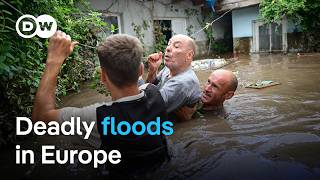 Central Europe in grips of worst flooding in decades  DW News [upl. by Callery]