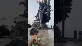 LARGEST Shiva Statue Revealed🥰cutebaby shiva lordshiva statue viralshort hinduism [upl. by Airamesor]