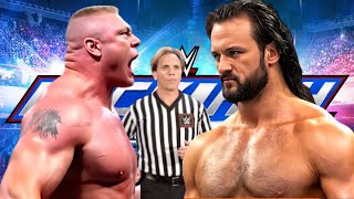 FULL MATCH Brock lesnar vs Drew McIntyre wwe 2k24 wrestling fight [upl. by Kizzee871]