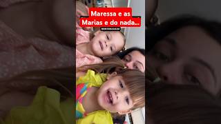 Maressa e as Marias e do nada essa música shorts virginiafonseca [upl. by Cilurzo]