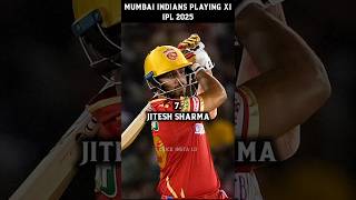 MI Playing XI with Only Indian Players 🇮🇳 IPL 2025 shorts ipl2025 ipl cricket [upl. by Ilajna]