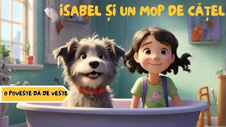 ISABEL ȘI UN MOP DE CĂȚEL  REEDITATĂ educatie andreeapetcan povesti film animationstory [upl. by Ethbinium]