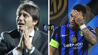 CONTE GIÀ PIANGE  LAUTARO COSA TI SUCCEDE  AMMUCCHIATA IN TESTA ALLA CLASSIFICA [upl. by Elbertine52]