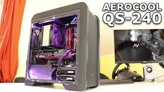 Aerocool QS240 mATX Review  Damn good budget case [upl. by Normy]