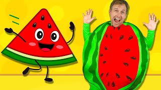 Fruit So Yummy 🍉🍏🍌🍓🍊 Kids Song [upl. by Onailime]