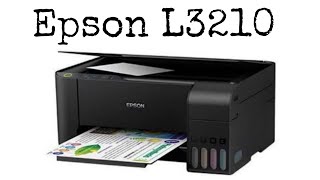 Epson EcoTank L3210 A4 AllinOne Ink Tank Printer [upl. by Bevan]