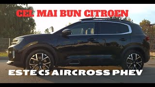 Test cu SUVul Citroen C5 Aircross Hybrid L4 16 Turbo PHEV 225 CP eEAT8 Aisin 2024 [upl. by Eniksre469]