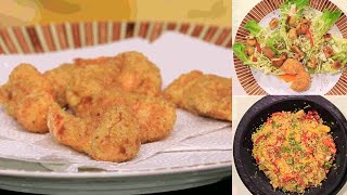 Couscous de légumes revisité Salade romaine Nuggets  Koujinetna Haka EP 02 [upl. by Nellahs]