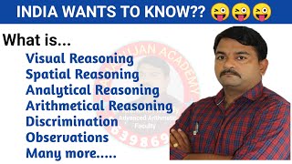 REASONING SYLLABUSVERBALNON VERBAL VISUAL REASONING SPATIAL REASONING DISCRIMINATION ETC [upl. by Modnarb928]