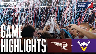 Rhein Fire  Vienna Vikings  Highlights  Championship Game 2024 [upl. by Jacey]