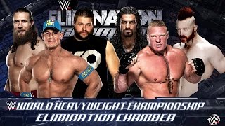 WWE 2K16  You Out Early Bruh 6Man Elimination Chamber Xbox One [upl. by Yaya492]