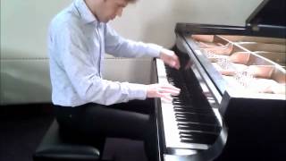 Cécile Chaminade Thème Variée Opus 89 played by Bas Verheijden [upl. by Chrotoem]