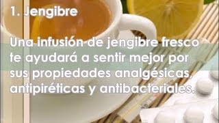 10 remedios naturales para la gripe [upl. by Aiynot320]