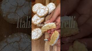 34100  Italian Ricciarelli italian cookies bakingrecipes easyrecipes [upl. by Salisbury]