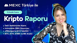 DeFi Sektöründe Alarm🚨Immutable IMX Duyurusu🔥JPMorganın ETH Tahmini 👀BTC ETH STMX ve MX Analiz📊 [upl. by Boorer296]