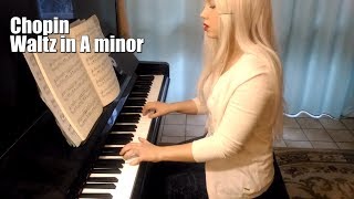 Chopin Waltz in A minor B150 Opus Posth [upl. by Avigdor]