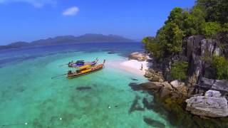 See the best from Koh Lipe island from air in DJI Cam HD [upl. by Billen]