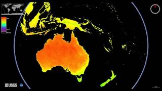 Monthly MODIS Land Surface TemperatureLP DAAC [upl. by Nav544]