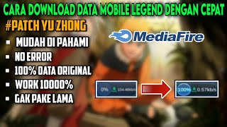 DOWNLOAD DATA MOBILE LEGEND DENGAN CEPAT TERBARU🔥DATA ORIGINAL FILE RESOURCE  Mobile Legends [upl. by Letisha]