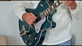 An Innocent Man  Billy Joel lead guitar cover by Bojan J Trontelj [upl. by Eikciv]