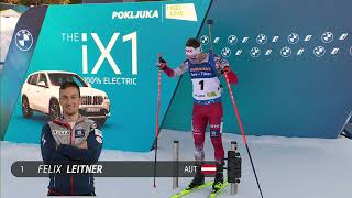 BIATHLON  Sprint Men 10km Full Race  IBU 20222023  WORLD CUP 4 Slovenia Pokljuka  Highlights [upl. by Lesak]