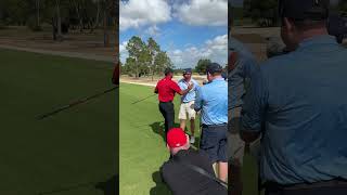 Tiger Woods Wins Long Drive From His Knees  TaylorMade Golf [upl. by Towrey684]