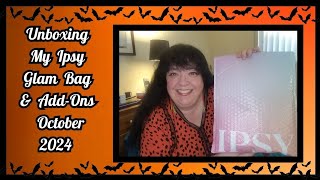 Unboxing My Ipsy Glam Bag amp AddOns  October 2024 [upl. by Arad]