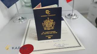 Saint Kitts And Nevis passport  Karibi Immigration Services [upl. by Glynas847]