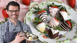 Easy Chocolate Covered Strawberries [upl. by Aluap]