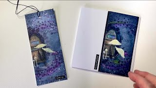 Enchanted Doorway by Sarah Anderson  A Lavinia Stamps Tutorial [upl. by Lrad]