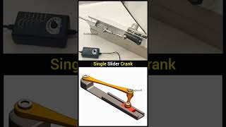 Single Slider Crank mechanical mechanism shortvideo shorts shortsfeed DeSiEngineeR [upl. by Anahs183]