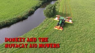 Donkey Chats with Pottinger Paul about the Novacat A10 Mowers [upl. by Slemmer216]