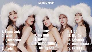 PLAYLIST GIDLE 2024 All PréReleases amp Title Tracks  SOMOS KPOP [upl. by Sudnor]