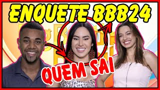 BBB 2024 Enquete ATUALIZADA aponta quem sai do BBB 24 Beatriz Davi ou Isabelle [upl. by Freya]