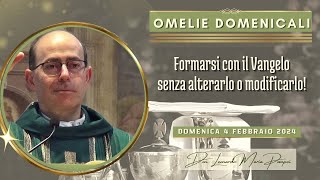 Formarsi con il Vangelo senza alterarlo o modificarlo [upl. by Tnarb39]