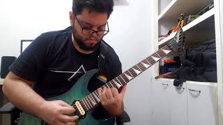 Jason Becker  Serrana arpeggios cover [upl. by Esdras552]